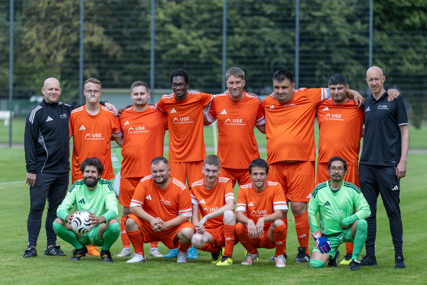 Teamfoto credits Carsten KobowDFB Stiftung Sepp Herberger